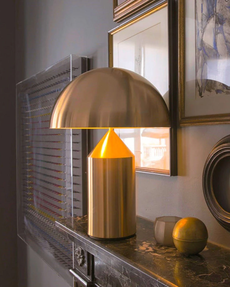 Diff Dome Metal Mushroom Table Lamp-DF8002