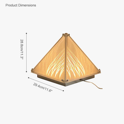 Diff Pyramid Night Table Lamp-DF8005