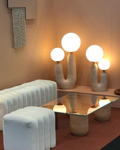 Diff Globe Sculptural Table Lamp-DF8007
