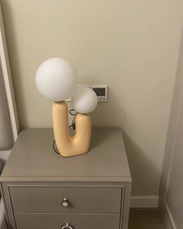 Diff Globe Sculptural Table Lamp-DF8007