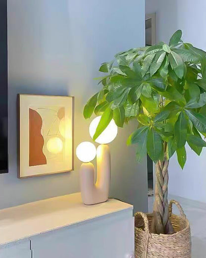 Diff Globe Sculptural Table Lamp-DF8007