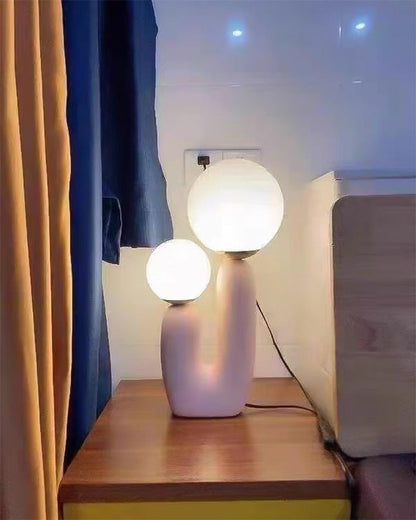 Diff Globe Sculptural Table Lamp-DF8007