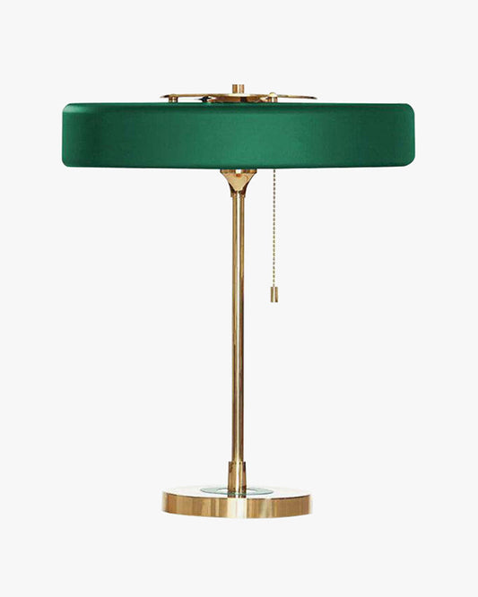 Diff Mid-Century Round Table Lamp with Pull Chain-DF8009