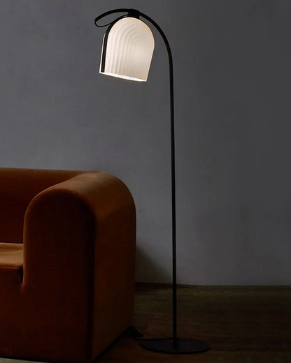 Diff Pleated Arc Floor Lamp for Reading-DF7033