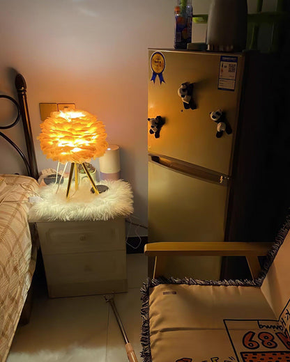 Diff Feather Tripod Table Lamp-DF8014