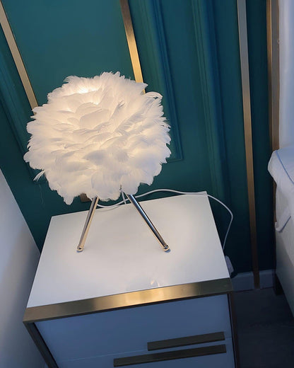 Diff Feather Tripod Table Lamp-DF8014