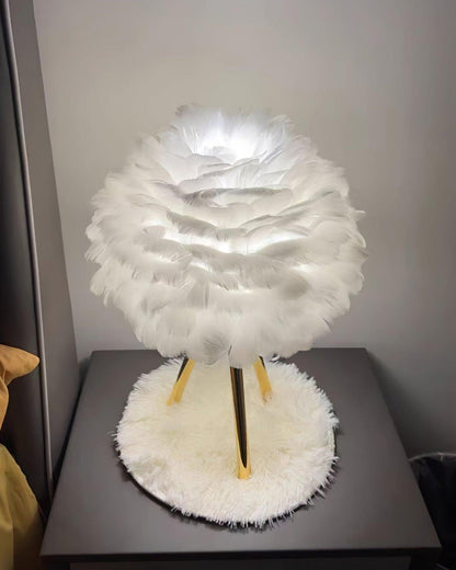 Diff Feather Tripod Table Lamp-DF8014