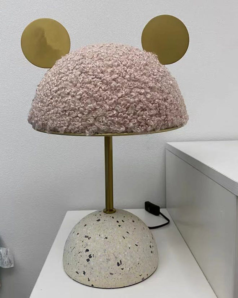 Diff Cute Mickey/Minnie Terrazzo Table Lamp for Children-DF8017