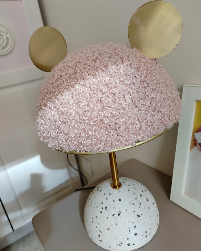 Diff Cute Mickey/Minnie Terrazzo Table Lamp for Children-DF8017