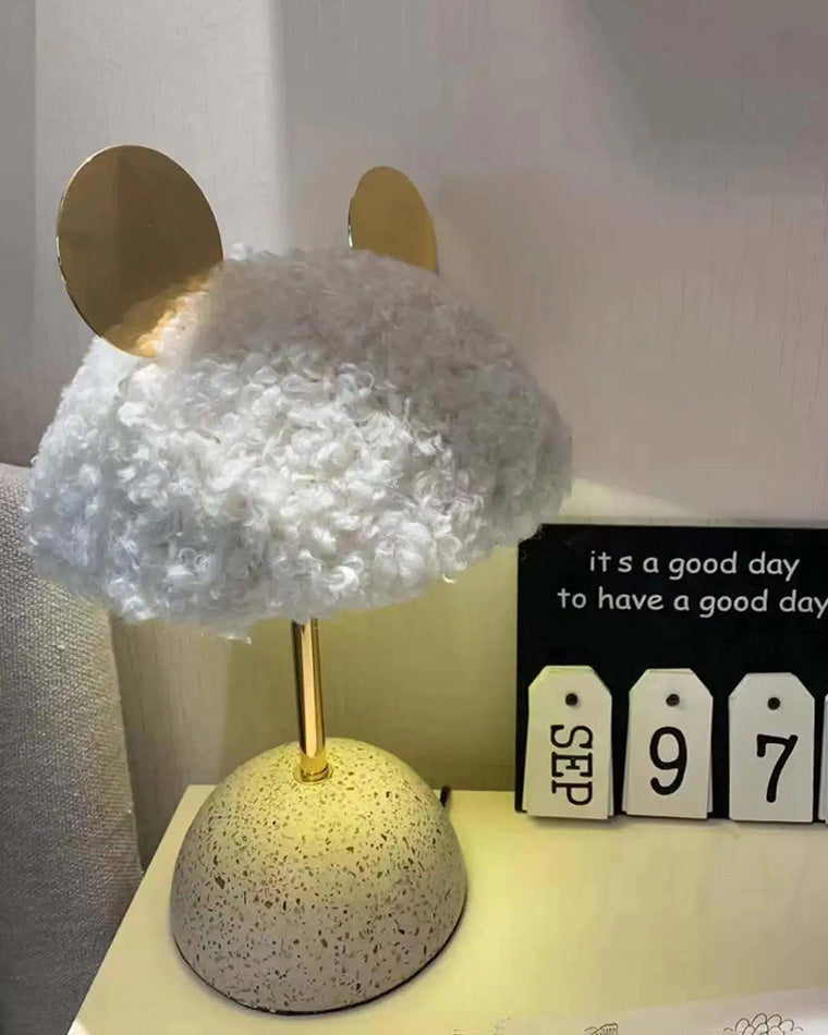 Diff Cute Mickey/Minnie Terrazzo Table Lamp for Children-DF8017