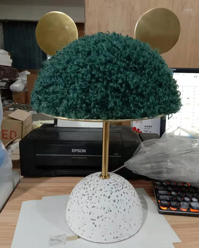 Diff Cute Mickey/Minnie Terrazzo Table Lamp for Children-DF8017