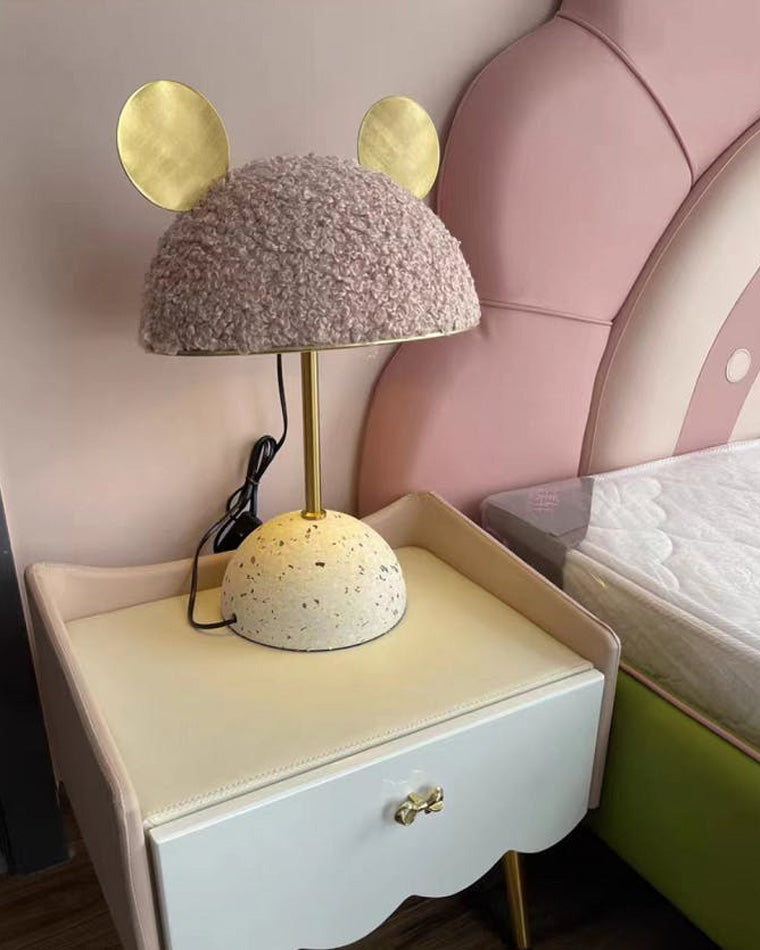 Diff Cute Mickey/Minnie Terrazzo Table Lamp for Children-DF8017