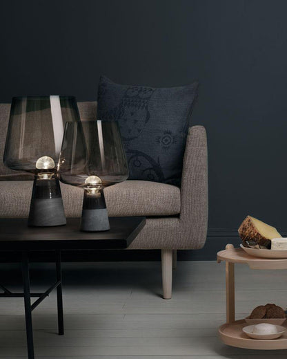 Diff Smoked Glass Table Lamp-DF8018