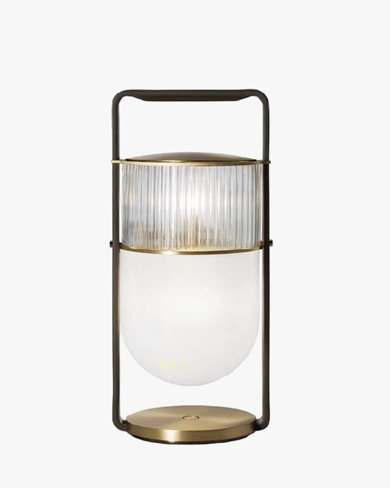 Diff Portable Touch Glass Lantern Table Lamp-DF8026