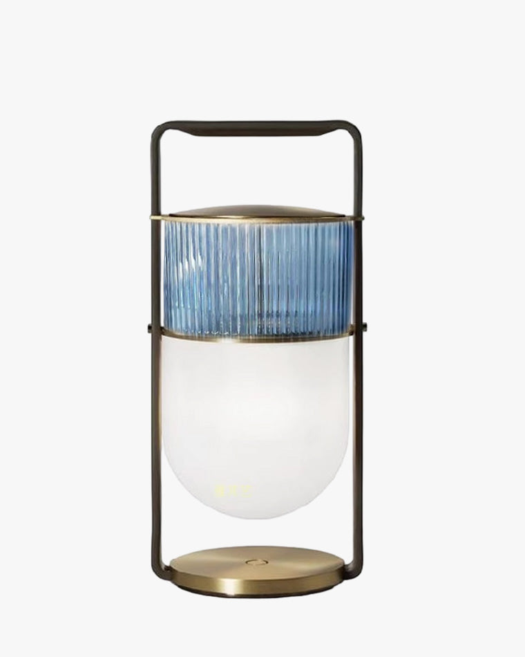 Diff Portable Touch Glass Lantern Table Lamp-DF8026