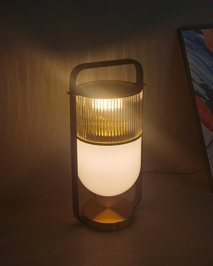 Diff Portable Touch Glass Lantern Table Lamp-DF8026