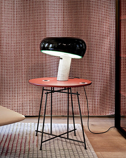 Diff Scandi Marble Dog Table Lamp-DF8029