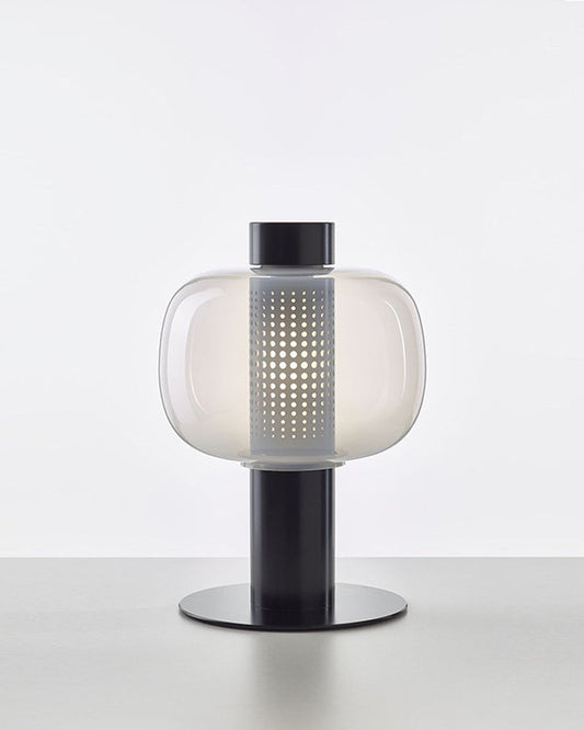 Diff Beautiful Cylinder Glass Table Lamp-DF8032