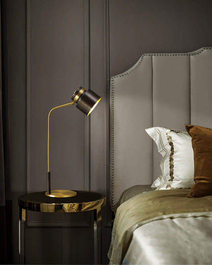 Diff Elegant Arc Brass Reading Desk Lamp-DF8035