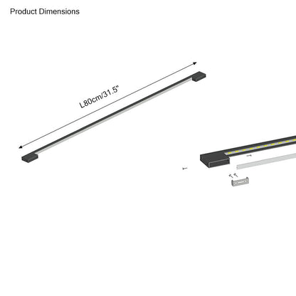 Diff Long Linear Stairwell Wall Sconce-DF6018