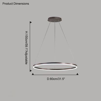 Diff Ring Pendant Light-DF2030