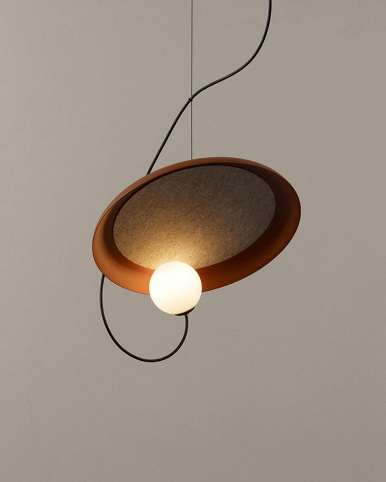 Diff Acoustic Disc Pendant Light-DF2080