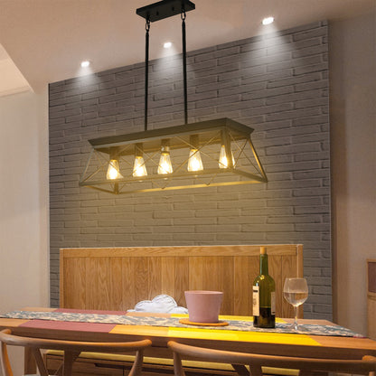 5-Light Farmhouse Chandeliers -DG2004