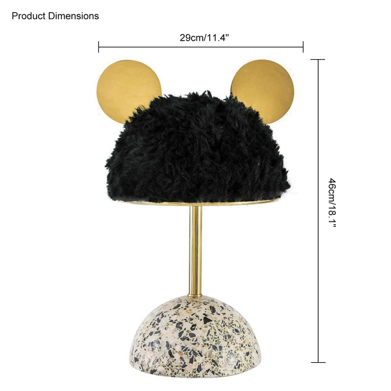 Diff Cute Mickey/Minnie Terrazzo Table Lamp for Children-DF8017