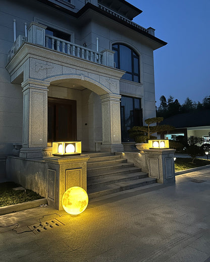 Diff Solar Pillar Outdoor Light-DF9018
