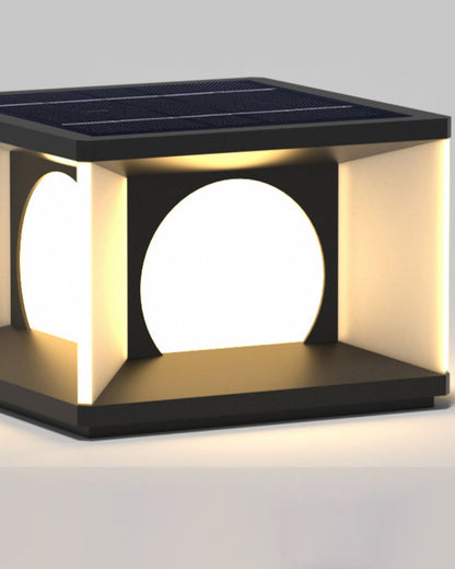 Diff Solar Pillar Outdoor Light-DF9018