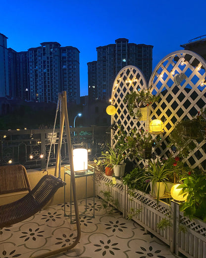 Diff Solar Lantern Outdoor Light-DF9021