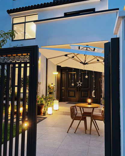 Diff Solar Lantern Outdoor Light-DF9021