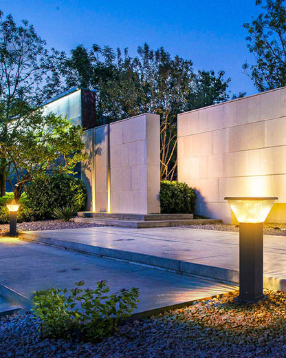 Diff Solar Bollard light Outdoor Light-DF9037
