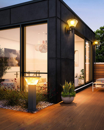 Diff Solar Bollard light Outdoor Light-DF9037