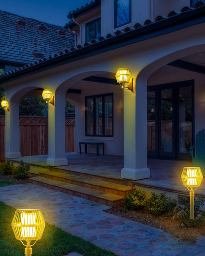 Diff Solar Cage Wall Light Outdoor Light-DF9038