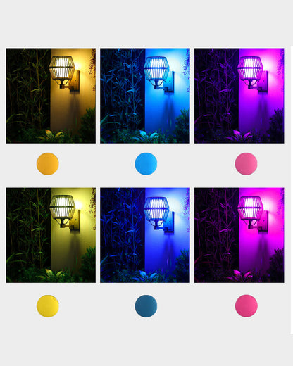 Diff Solar Cage Wall Light Outdoor Light-DF9038