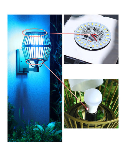 Diff Solar Cage Wall Light Outdoor Light-DF9038