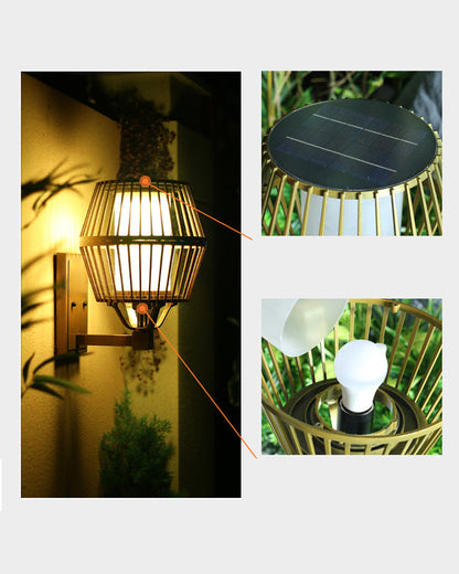 Diff Solar Cage Wall Light Outdoor Light-DF9038