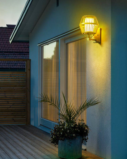 Diff Solar Cage Wall Light Outdoor Light-DF9038
