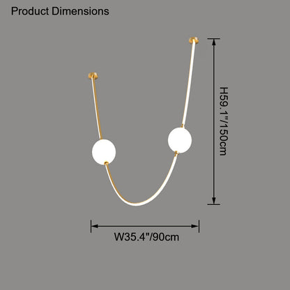 Diff String Led Chandelier-DF2267