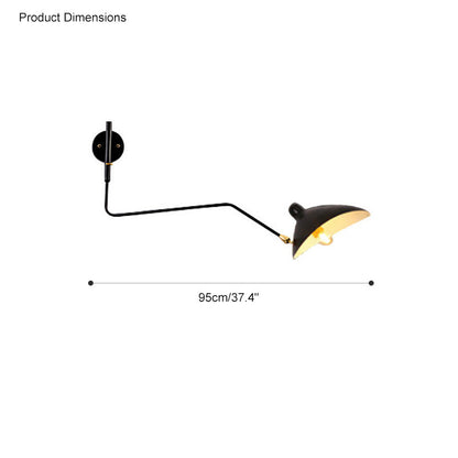 Diff Articulating Swivel Double Arm Wall Sconce-DF6024