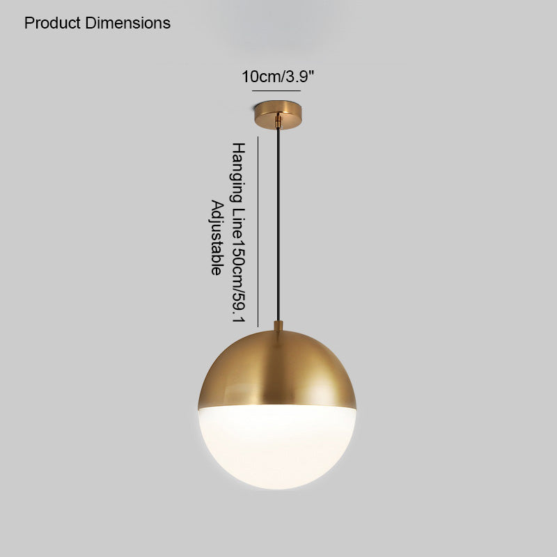 Diff Prismatic/Milk Glass Globe Pendant Light-DF2065