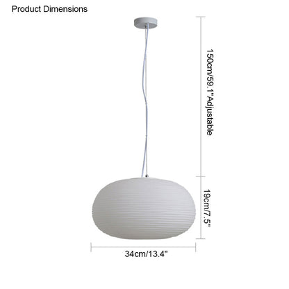 Diff Lantern Blown Glass Pendant Light-DF2151