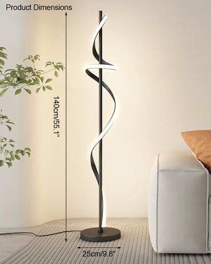 Diff Dimmable Spiral Floor Lamp-DF7073