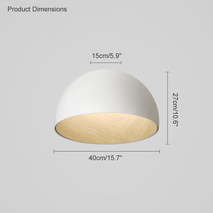 Diff Dome Asymmetrical Flush Mount Ceiling Light-DF1020