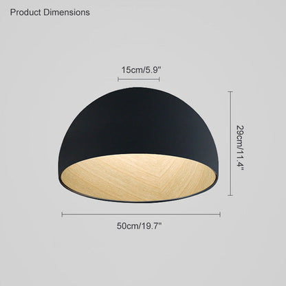 Diff Dome Asymmetrical Flush Mount Ceiling Light-DF1020