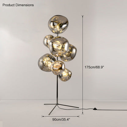 Diff Multi-light Melt Floor Lava Lamp-DF7010