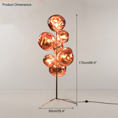 Diff Multi-light Melt Floor Lava Lamp-DF7010