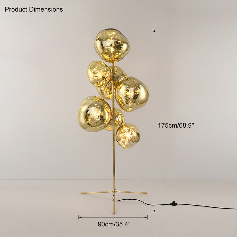 Diff Multi-light Melt Floor Lava Lamp-DF7010