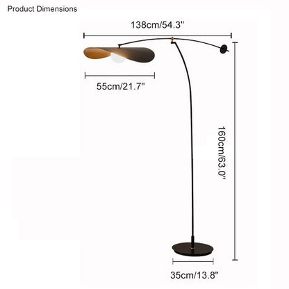 Diff Hat Antilever Floor Lamp-DF7014